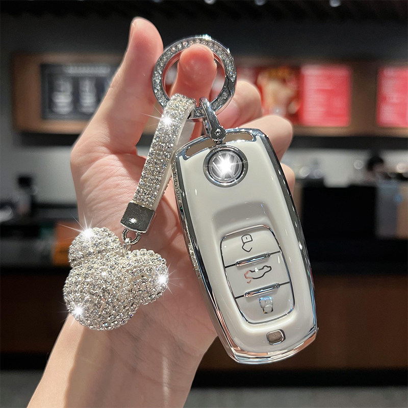 专用于大众辉昂车钥匙套辉昂380TSL汽车保护壳简约全包挂扣包男女,汽车用品/电子/清洗/改装,车用钥匙扣,淘宝优惠券,粉丝福利购,淘宝优惠卷