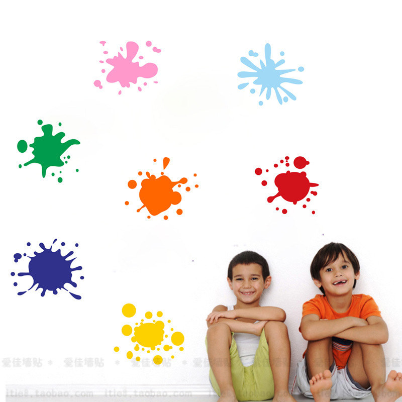 画室墙贴美术教室儿童绘画纸培训