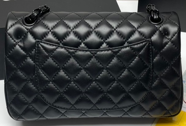 新款羊皮菱格链条包包收到真皮新品bag handbag