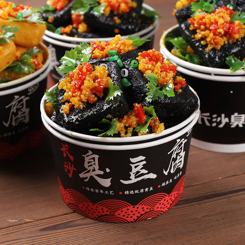 仿真老长沙臭豆腐模具展示样品