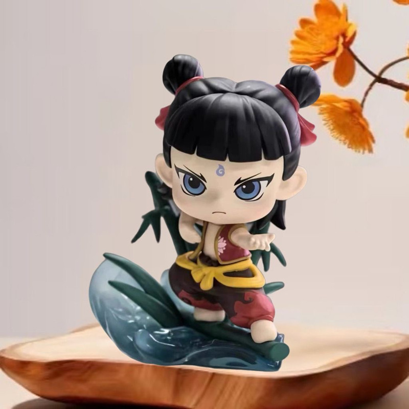 泡泡哪吒2魔童闹海天生羁绊手办