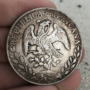 纯银银元 黑黄包浆银圆大洋银币外国银元老鹰外币鹰洋 年份随机