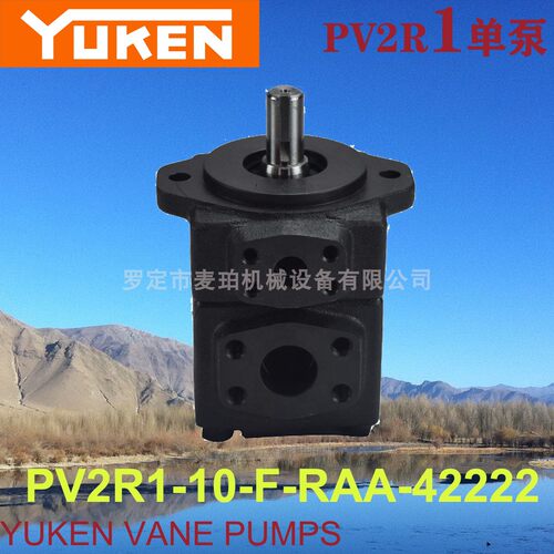 油研PV2R1-10-F-RAA-4222注塑机压铸机配件液压泵型YUKEN定量叶片
