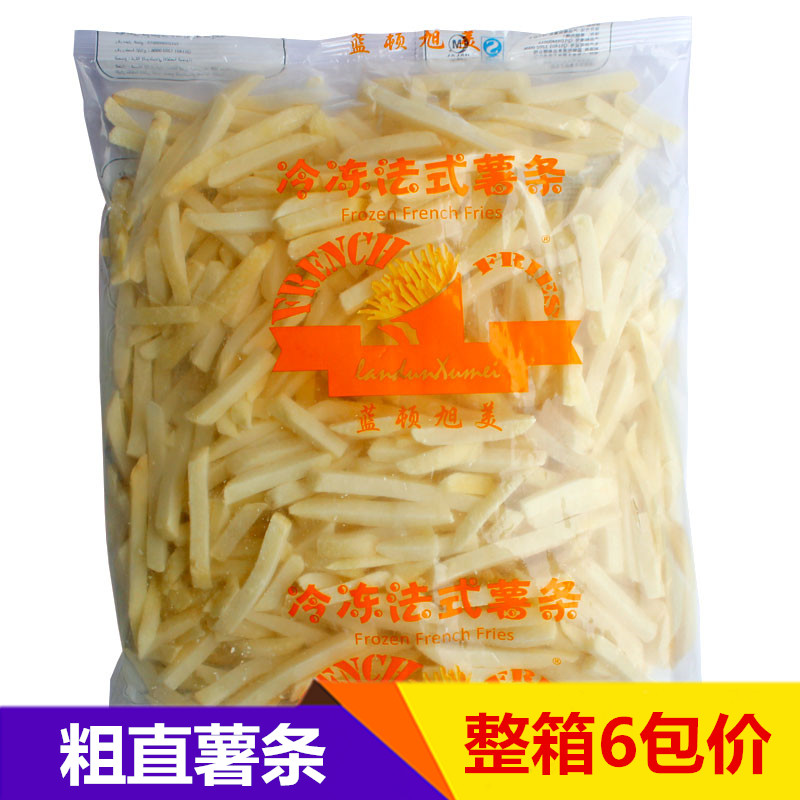 À¶¶ÙÐñÃÀA82 3/8Ö±´ÖÊíÌõ2kg*6°üÀä¶³ÓÍըС³Ô°ë³ÉÆ·¿ÏµÂ»ùÎ÷²ÍÌü