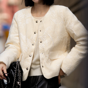 【南国千金】95鹅绒服 毛感肌理 高端时尚气质羽绒服短款外套女装