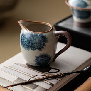 皓澜汝窑公道杯家用轻奢分茶器茶海大容量防烫手匀杯茶道零配件
