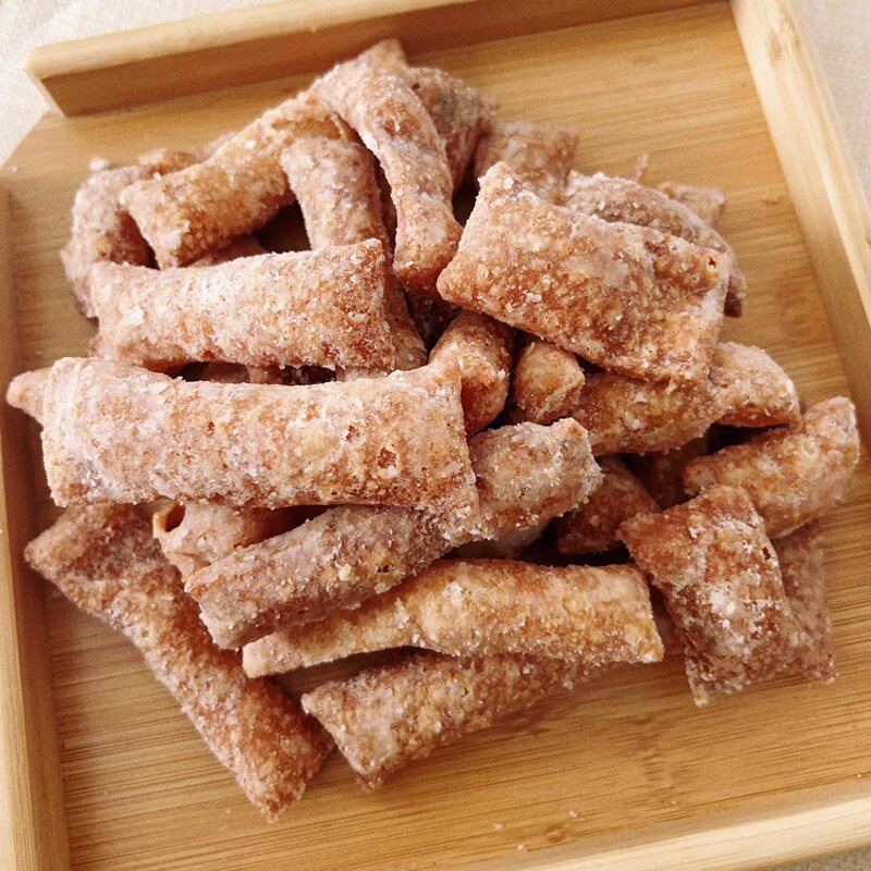 安徽安庆特产豇豆酥传统手工糕点油炸麻叶角酥豆壳酥儿时怀旧零食