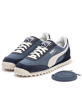 PUMA彪马新款男女同款情侣休闲鞋 FAST RIDER NAVY 396835