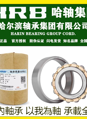 HRB 哈尔滨轴承 NU NJ NF N 318 319 320 321 322 EM 圆柱滚子