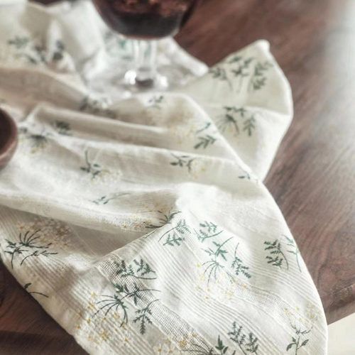 美式田园风棉麻桌布餐布盖巾茶垫