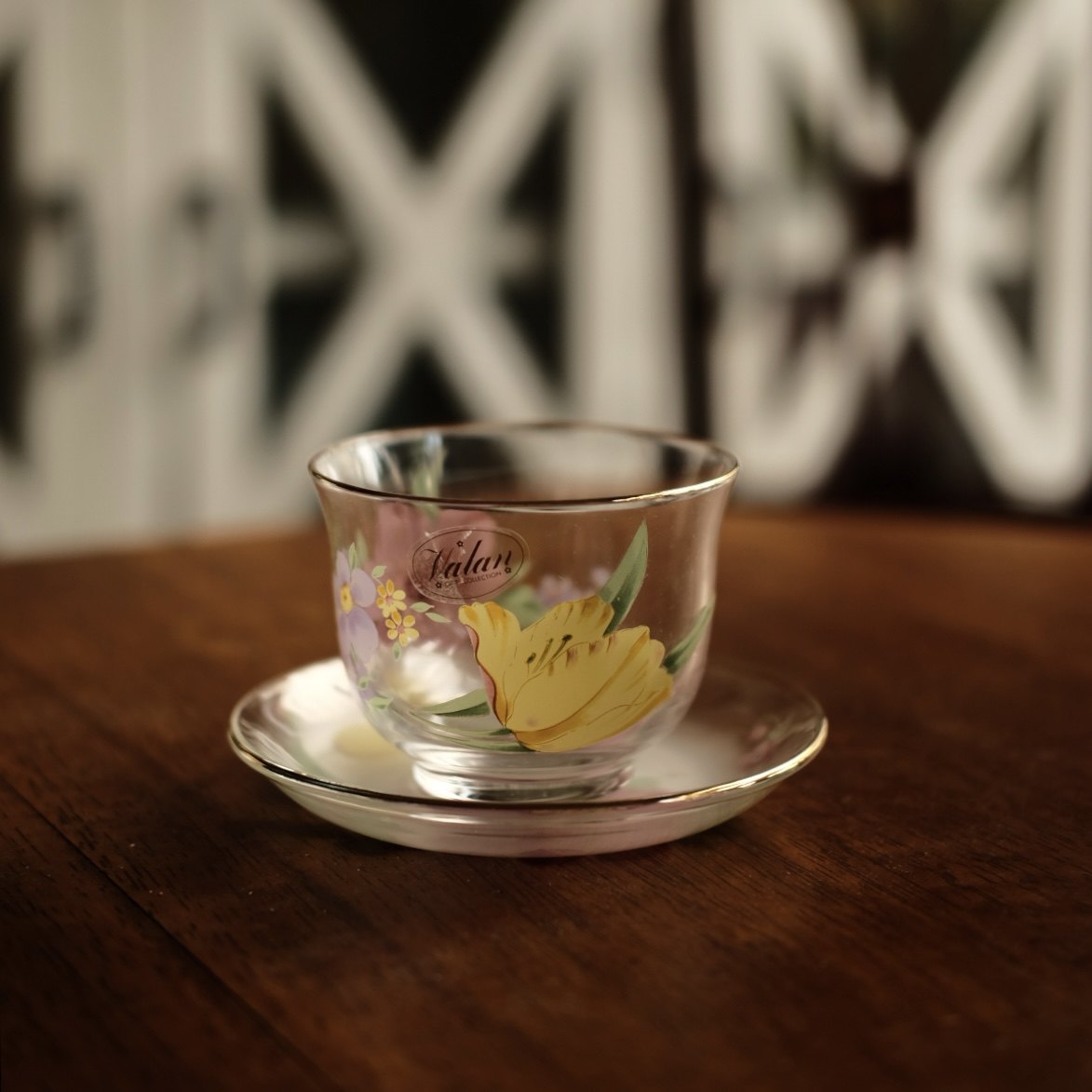 全新日本valan花卉描金玻璃茶杯+碟主人杯咖啡杯茶具礼物粉色花卉,餐饮具,咖啡杯,淘宝优惠券,粉丝福利购,淘宝优惠卷
