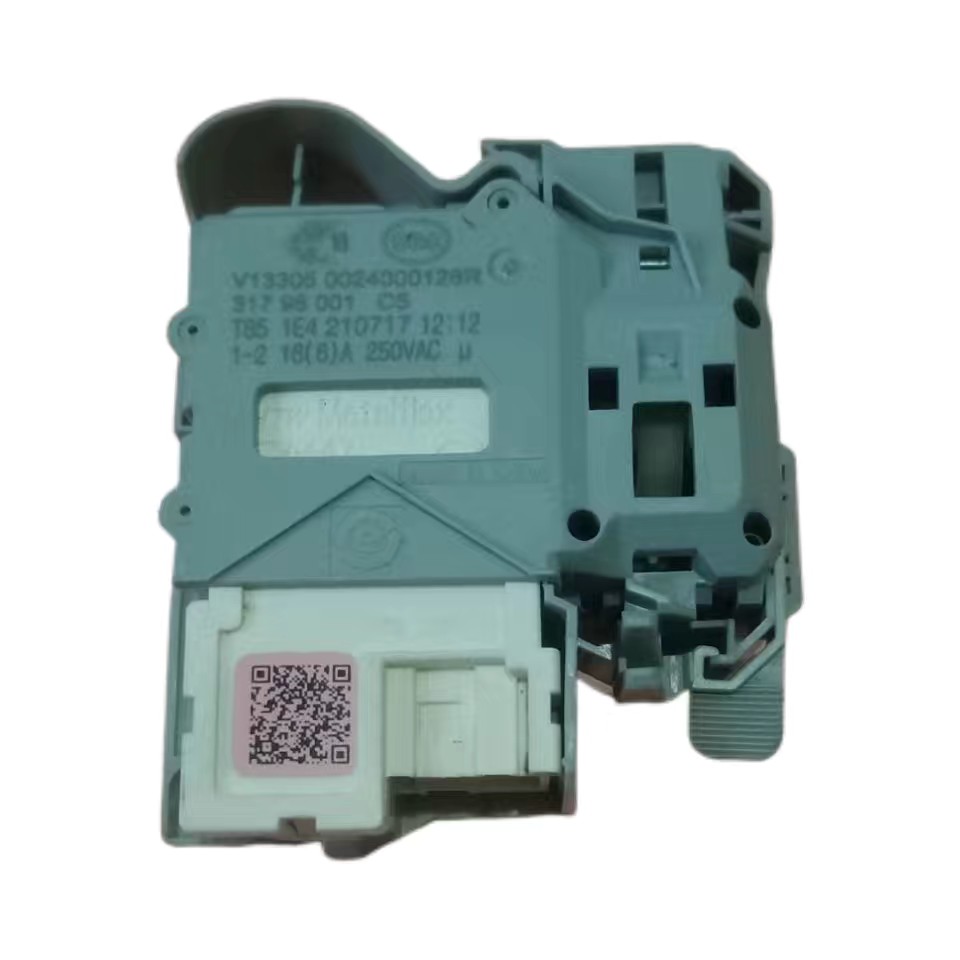 适用海尔滚筒洗衣机TG100HMATESL59S/XQG100-HBD14376LU1门锁开关
