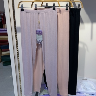 庄泰女士超薄莫代尔秋裤莱赛尔高腰弹力保暖宽松胖mm打底衬裤7912