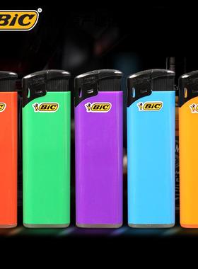 法国bic比克XP2家用高压电子明火打火机一次性防爆彩色普通火机