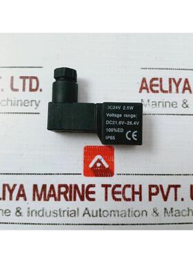 原装供应DC24v 2.5w 电磁阀线圈电压范围 21.6v~26.4v Ip65