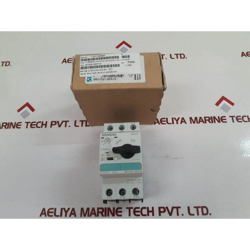 原装供应开关 3RV1021-0FA10 开关 690V 0.5A 3 年