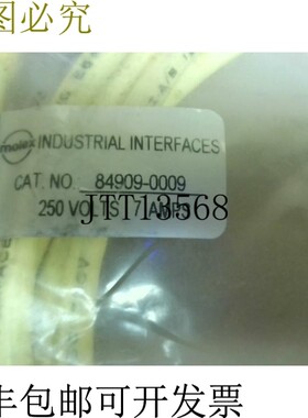 原装供应Molex 84909-0009 4 针公/母电缆 -