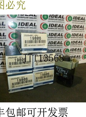 原装供应   ZB2BW061 灯组件 22 毫米 24 伏 19806 -