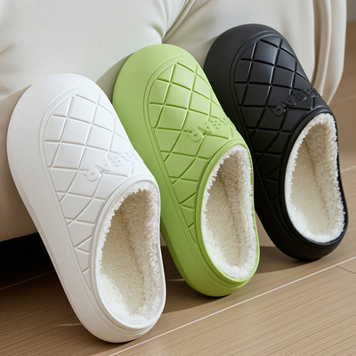 毛绒室内防滑通用保暖居家拖鞋
