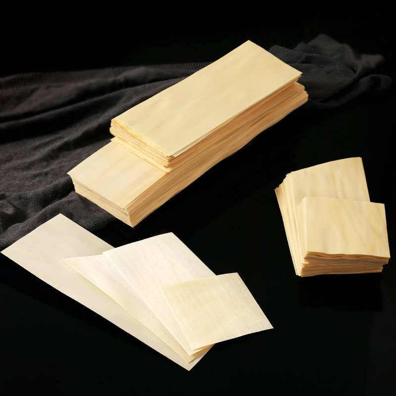 木皮薄片刺身摆盘茶点一次性