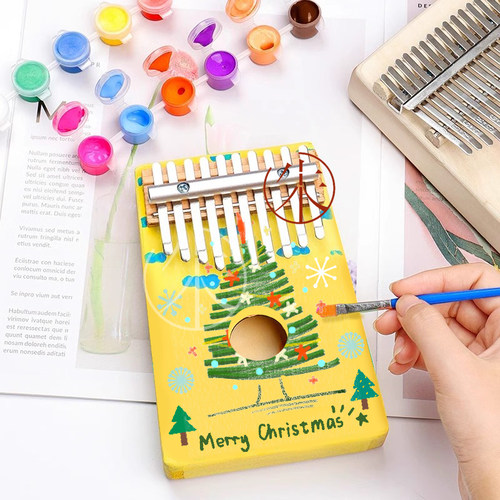 儿童拇指琴diy环保材料包