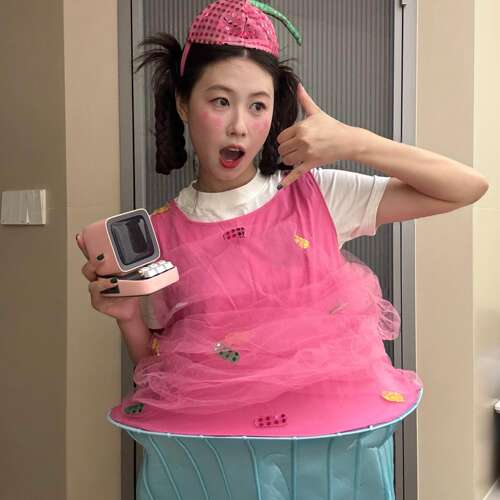 生日蛋糕cos服公主裙连衣