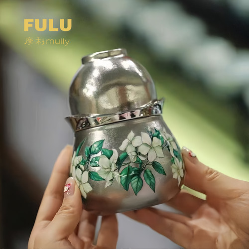 FULU摩利钛葫芦旅行茶具