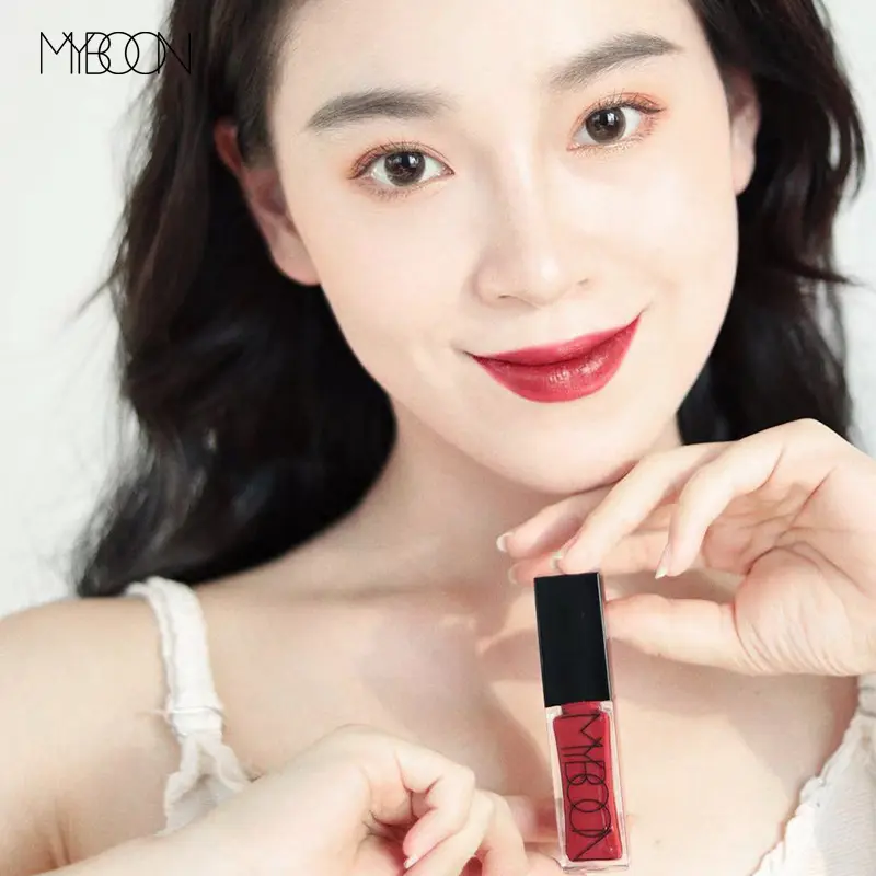 MYBOON迈本哑光唇釉女学生款空气雾面染唇液蜜彩口红持妆唇霜小众