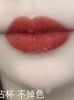 不掉色不沾杯防水唇釉｜雨衣持久
