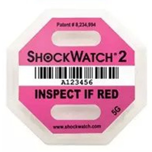 防震防冲击防撞标签 SHOCKWATCH2 震动显示标识
