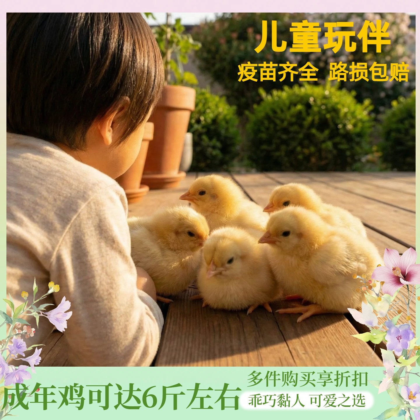 儿童玩伴小鸡幼崽可爱黄羽小鸡活体宠物鸡疫苗齐全路损包赔,宠物/宠物食品及用品,宠物鸡,淘宝优惠券,粉丝福利购,淘宝优惠卷