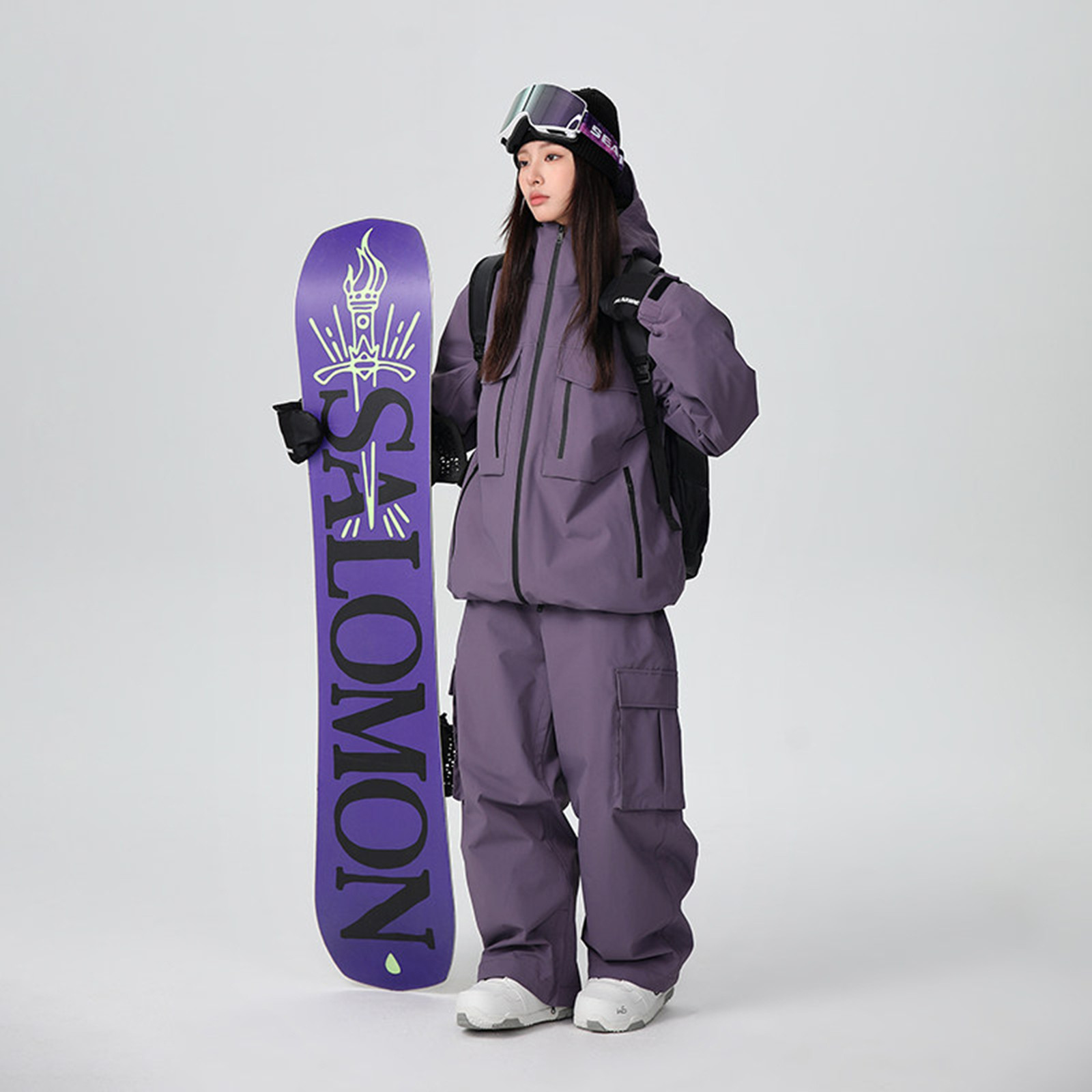 雪怡派滑雪服套装男女防水3L工装
