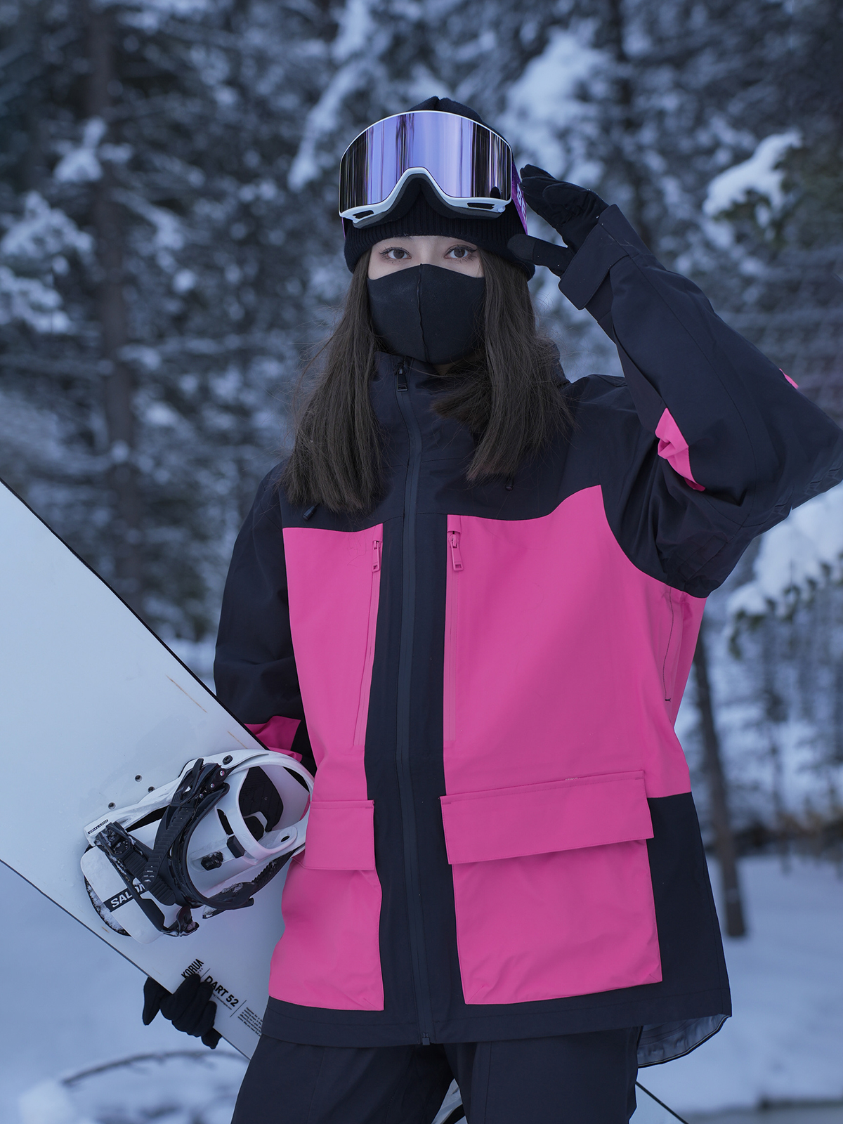 专业滑雪服雪怡派情侣防水防风