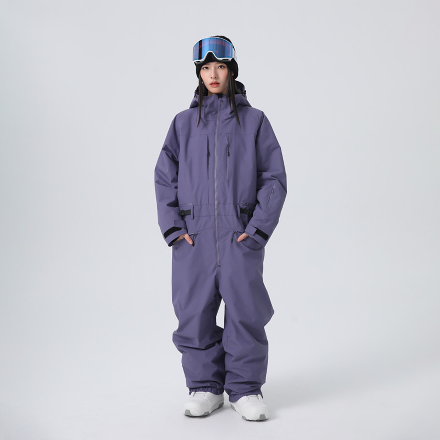 SEARIPE/雪怡派连体滑雪服女加棉防寒单板男士滑雪衣3L防风防水