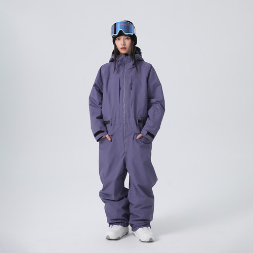 SEARIPE/雪怡派连体滑雪服女加棉防寒单板男士滑雪衣3L防风防水
