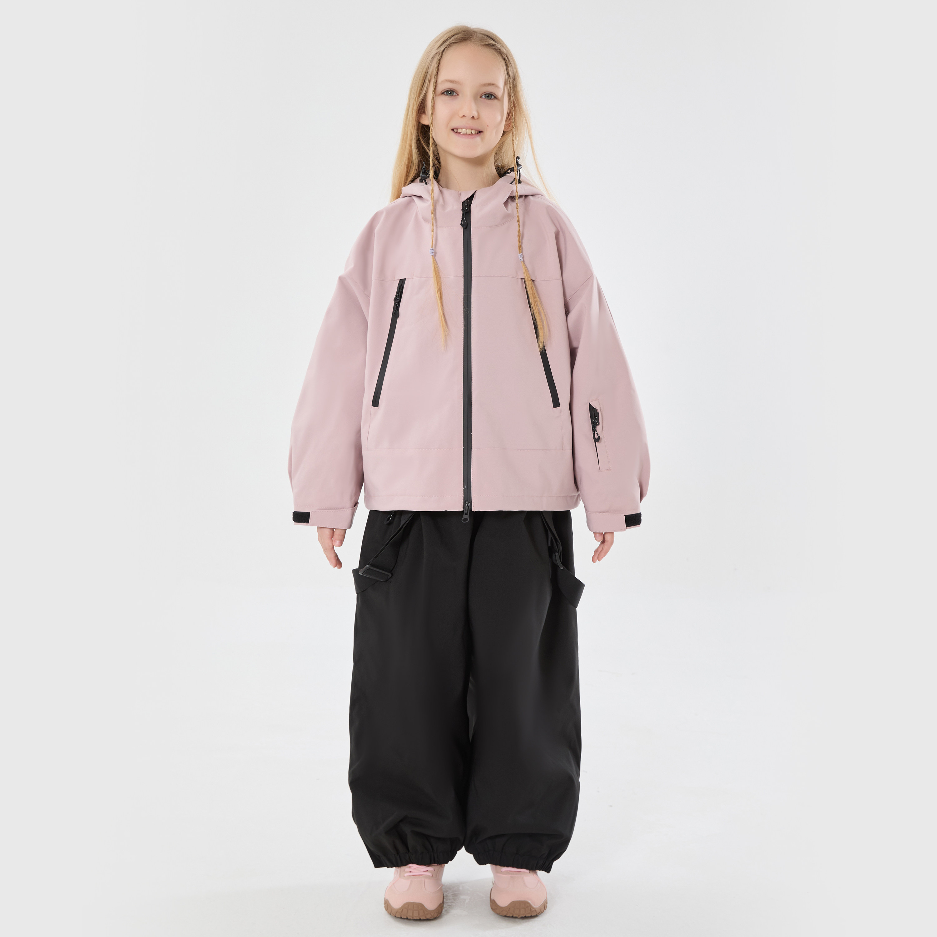 GsouSnow儿童滑雪服男女童套装图片