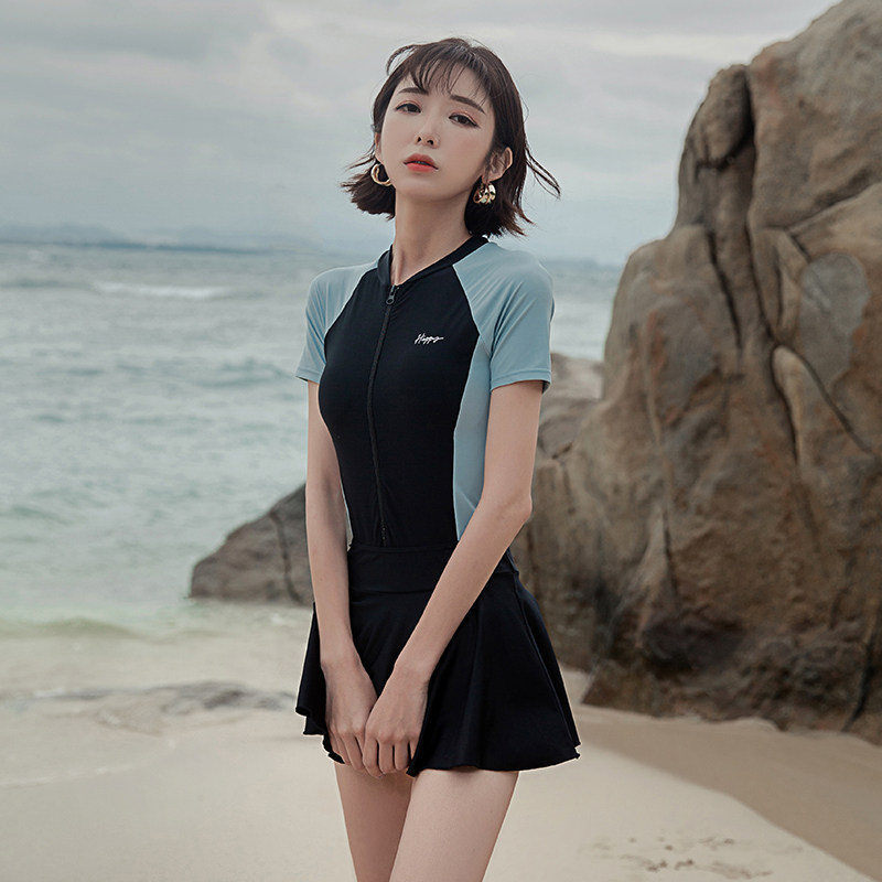 咪咪芭比连体平角加裙女