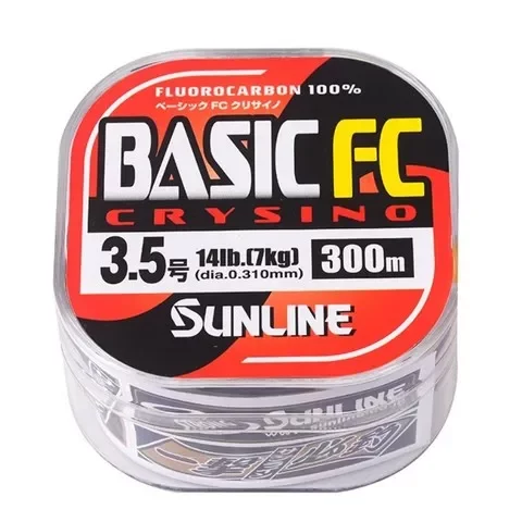子线日本米海钓鱼碳素线前导桑濑SUNLINE主线矶钓BASICFC路亚300