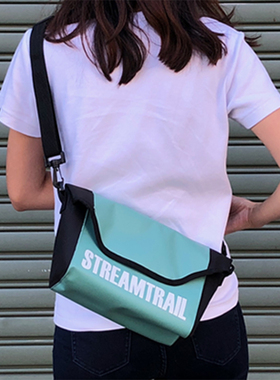 Stream Trail 日本水流特路Bream防水单肩包斜挎包户外运动邮差包