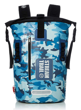 StreamTrail防水包 25L干湿分离户外迷彩旅游时尚双肩背包 潜水包