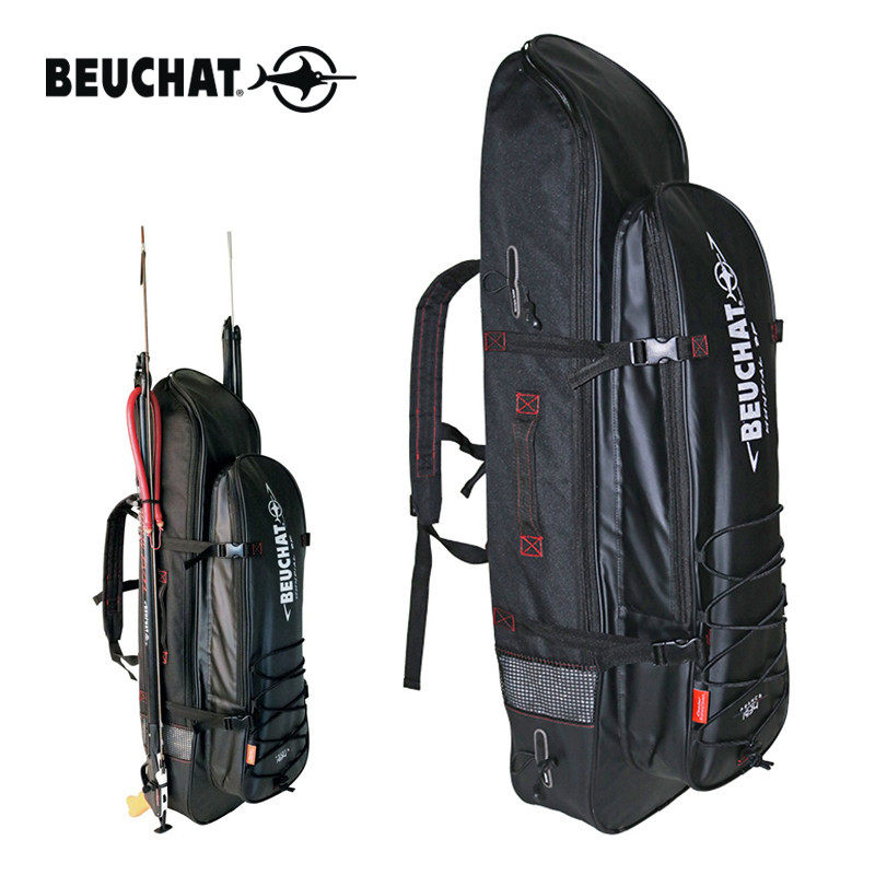 BEUCHAT MUNDIAL BACKPACK长款蛙鞋袋蛙鞋包潜水包自由潜蛙鞋袋