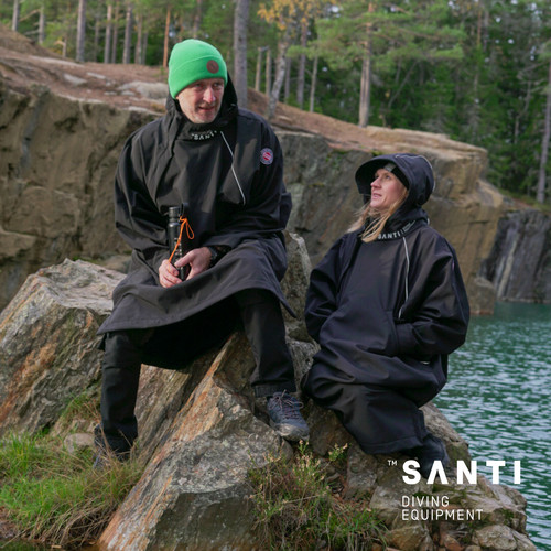 SANTIPONCHOCREW潜水防风斗篷
