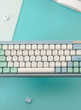 雪山键帽PBT热升华KOA高度类似MOA机械键盘适配61/68/84/98/108等