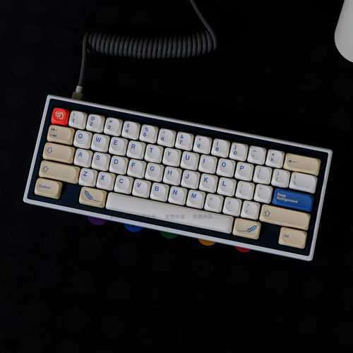 GMK豆奶键帽MOA高度热升华PBT