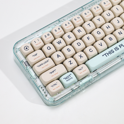 塑料主题键帽复古KOA高度类似MOA热升华PBT HI75 HI8 K99 104 F87