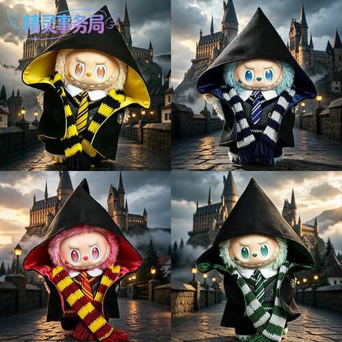 仅衣服适用一二三代labubu拉布布