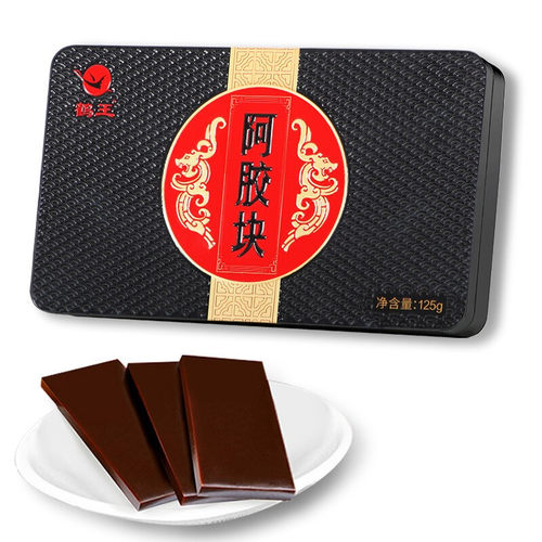 块片阿胶鹤王熬阿胶固元膏