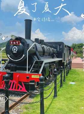 火车厢打卡大型定制老式复古餐厅