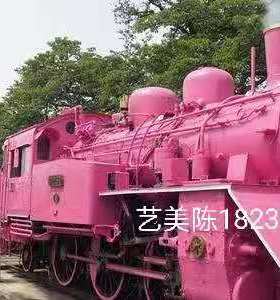 户外景区餐厅大型粉色装饰品定制