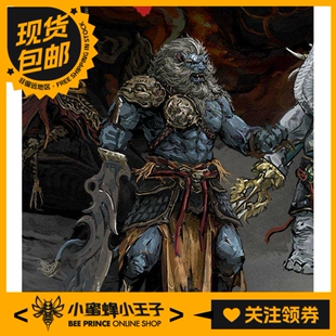 非玩玩具 青狮 带特典1/12 封魔榜 血迹版 YM005  可动人偶